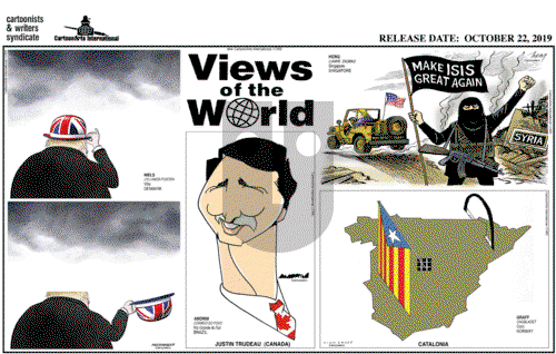 Views of the World on Wednesday October 23, 2019 Comic Strip