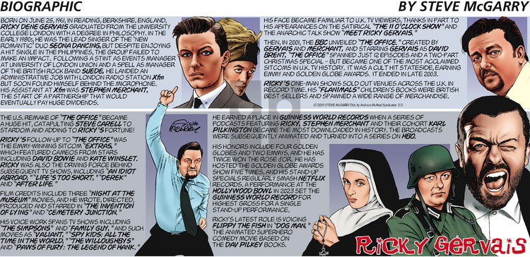 Biographic on Sunday February 2, 2025 Comic Strip