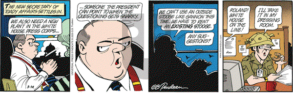 Doonesbury on Monday March 14, 2005 Comic Strip