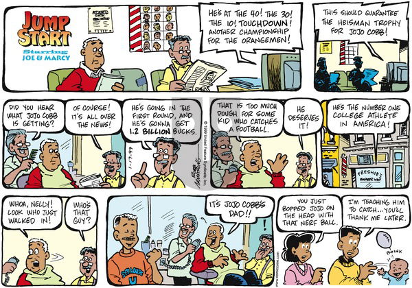 JumpStart on Sunday January 17, 1999 Comic Strip