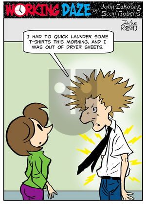 Working Daze on Saturday September 6, 2025 Comic Strip