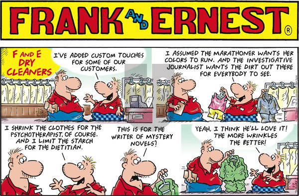 Frank and Ernest on Sunday February 7, 2021 Comic Strip