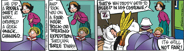 Rose is Rose on Monday October 31, 2011 Comic Strip