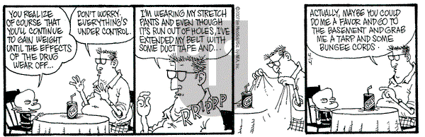 Monty on Wednesday April 4, 2007 Comic Strip