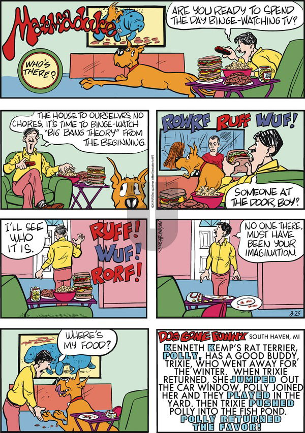 Marmaduke on Sunday August 25, 2019 Comic Strip