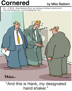Cornered on Monday April 9, 2018 Comic Strip