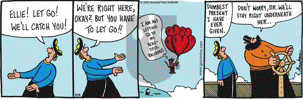 Overboard on Saturday February 14, 2009 Comic Strip