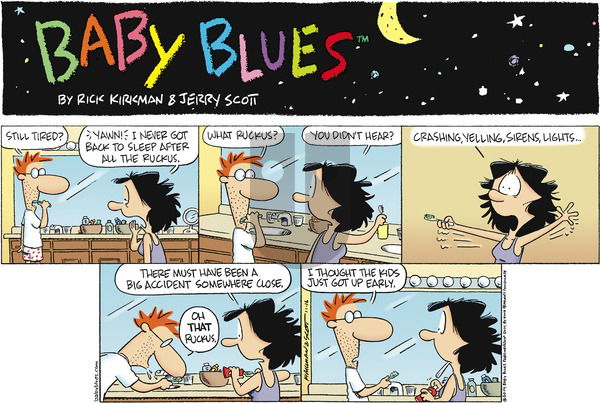 Baby Blues on Sunday November 16, 2014 Comic Strip