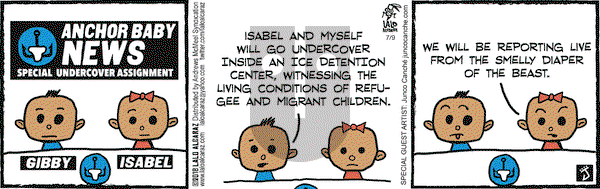 La Cucaracha on Monday July 9, 2018 Comic Strip
