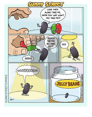 Sunny Street on Thursday July 7, 2016 Comic Strip