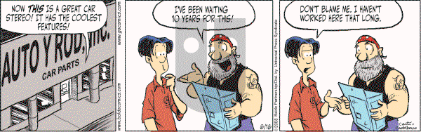 Baldo on Monday June 16, 2008 Comic Strip