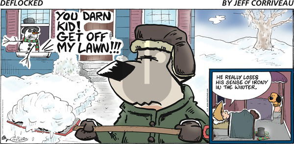 DeFlocked on Sunday January 8, 2017 Comic Strip