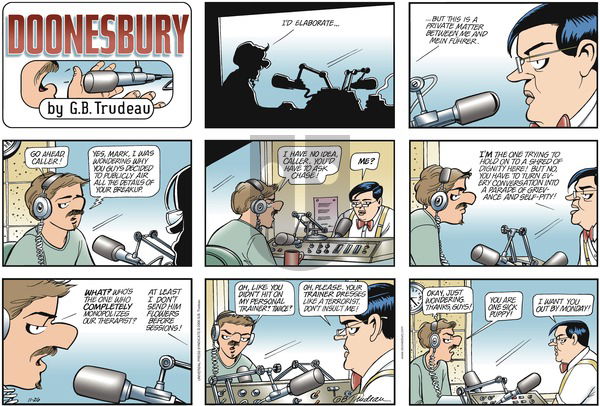 Doonesbury on Sunday November 26, 2006 Comic Strip