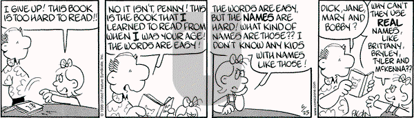 Drabble on Thursday June 25, 1998 Comic Strip