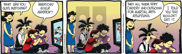 The Buckets on Monday September 9, 2019 Comic Strip