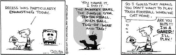 Red and Rover on Friday October 1, 2004 Comic Strip