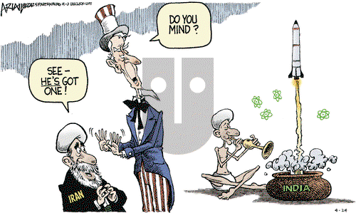 Robert Ariail - Tuesday April 24, 2012 Comic Strip