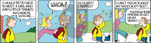 Drabble on Saturday April 9, 2011 Comic Strip