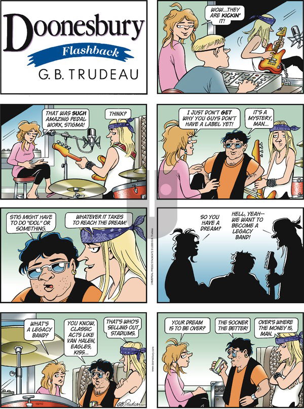 Doonesbury on Sunday October 10, 2010 Comic Strip