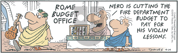 Frank and Ernest - Wednesday April 14, 2010 Comic Strip