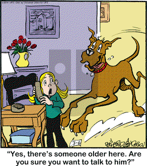 Marmaduke on Thursday March 6, 2014 Comic Strip