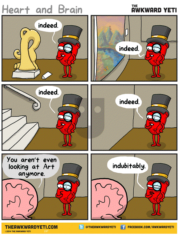 The Awkward Yeti on Friday September 18, 2015 Comic Strip