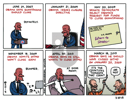 Ted Rall on Monday March 30, 2015 Comic Strip