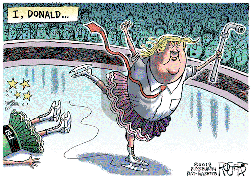 Rob Rogers on Thursday January 25, 2018 Comic Strip