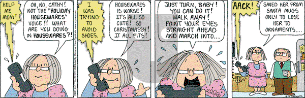 Cathy Classics on Monday December 3, 2012 Comic Strip