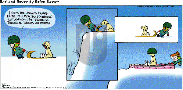 Red and Rover on Sunday January 18, 2004 Comic Strip