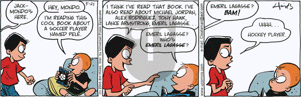 Cleats on Saturday May 21, 2005 Comic Strip