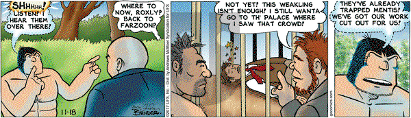 Alley Oop on Saturday November 18, 2017 Comic Strip