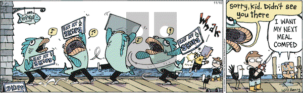 Wallace the Brave on Monday November 10, 2025 Comic Strip