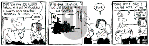 The Buckets on Saturday March 19, 2005 Comic Strip