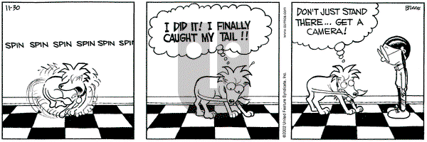 Grand Avenue on Saturday November 30, 2002 Comic Strip