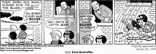 Nancy Classics on Thursday January 26, 2017 Comic Strip