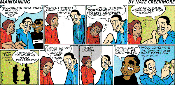 Maintaining on Sunday October 21, 2007 Comic Strip