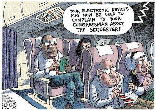 Rob Rogers on Wednesday April 24, 2013 Comic Strip