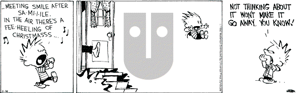 Calvin and Hobbes - Monday November 16, 1992 Comic Strip