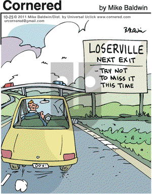 Cornered on Tuesday October 25, 2011 Comic Strip