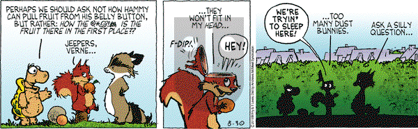 Over the Hedge on Thursday August 30, 2018 Comic Strip