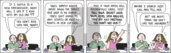 Cathy Classics - Friday August 21, 2009 Comic Strip