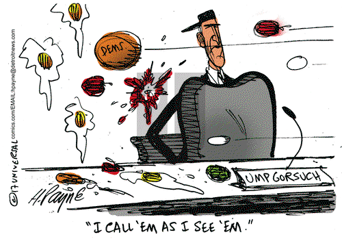 Henry Payne on Friday March 24, 2017 Comic Strip