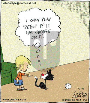 Kit 'N' Carlyle on Wednesday July 8, 2009 Comic Strip