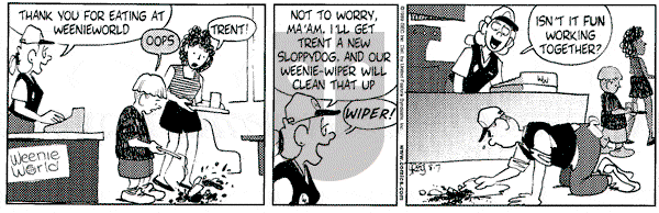 Luann on Saturday August 7, 1999 Comic Strip