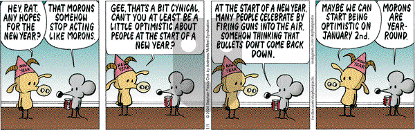 Pearls Before Swine - Monday January 1, 2024 Comic Strip