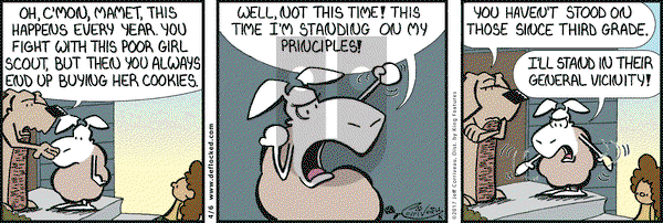 DeFlocked on Thursday April 6, 2017 Comic Strip