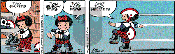 Nancy on Friday December 25, 2009 Comic Strip