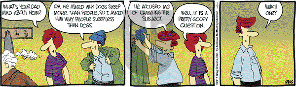 The Buckets - Thursday January 5, 2017 Comic Strip