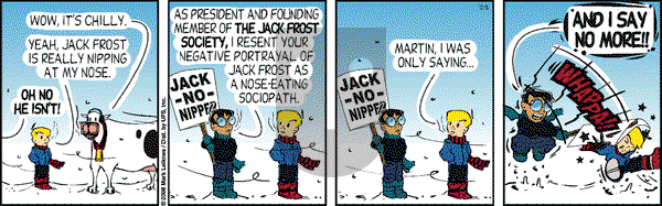 Cow and Boy Classics on Monday December 8, 2008 Comic Strip